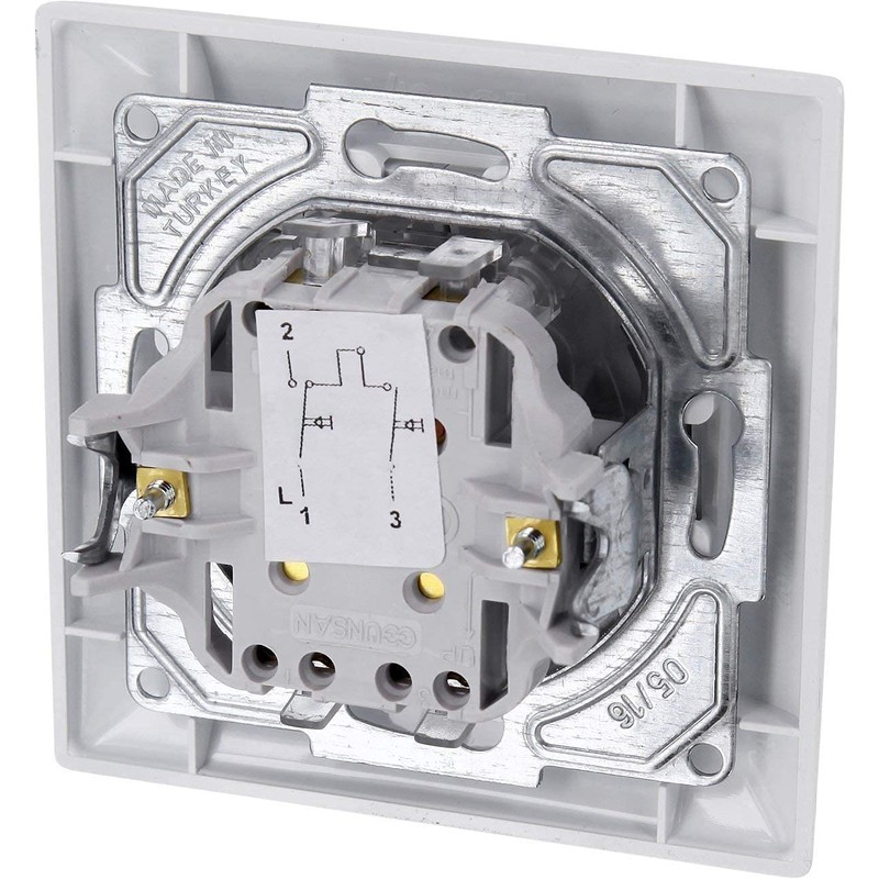 Pack of 6 Flush-Mounted Blind Buttons, All-in-One, Series G1 Pure