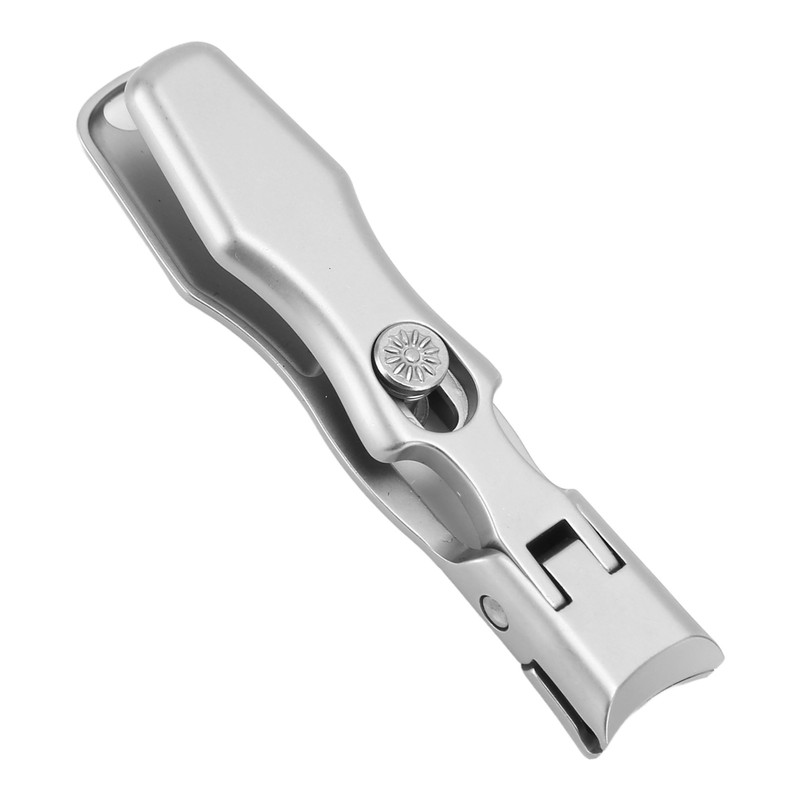 Stainless Steel Nail Clipper Wide Jar Openning Fingernail Toenail Clipper