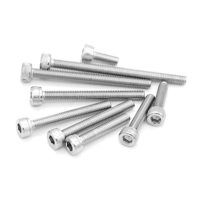Yuhtech 440PCS Bolts and Nuts Set M3 Stainless Steel Hex