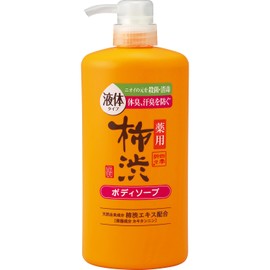 Kumano Yushi Four Seasons Shikioriori Persimmon Juice Body Soap 600ml
