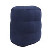 Inflatable Foot Rest Double Valve Blue PVC Flocking Washable Inflatable