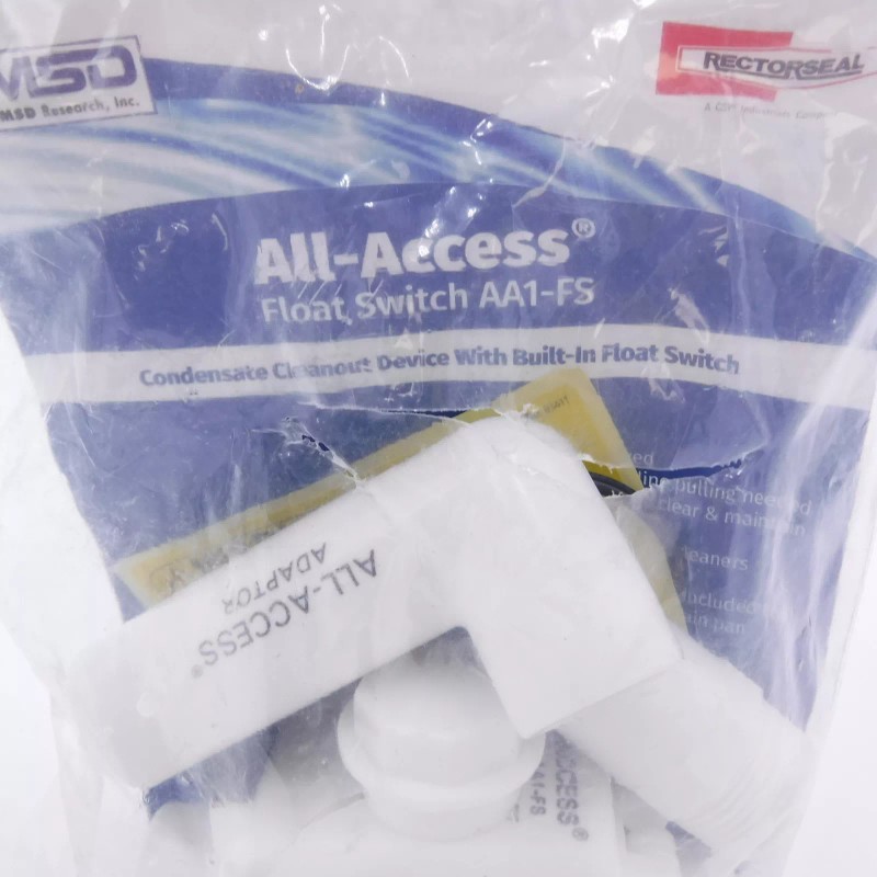 Rectorseal All-Access Condensate Cleanout w/Built-In Float Switch AA1-FS