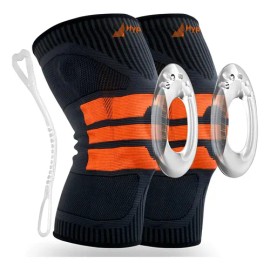 Pack de 2 Rodilleras Deportivas Hyperz para Compresión y Soporte con Gel Pad                                                                          