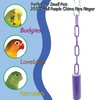 3001 Small Purple Chime Pipe Ringer M&M Bird Toys Colorful