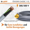 Lapp 1119007 Ölflex Classic 110 7G0.5 mm² PVC Control Cable