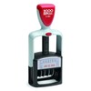 Cosco 2000 Plus Self-Inking Two-Color Type Size 1 1/2 inReceivedin
