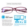 DOOViC 4 Pack Computer Reading Glasses Blue Light Blocking Anti