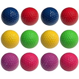 Infusion Miniature Golf Balls, Bulk 24‑Pack Assorted Colors – Durable Backyard Putting & Party Favors