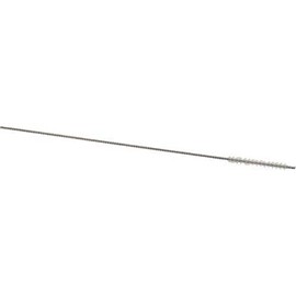 Osborn - 0.09" Brush Diam, 3/4" Brush Length, 4" OAL, Silicon Carbide Abrasive, 500 Grit Tube Brush - Super Fine Grade, Nylon Filament, Helical Brush, 0.04 Shank (6 Pack)