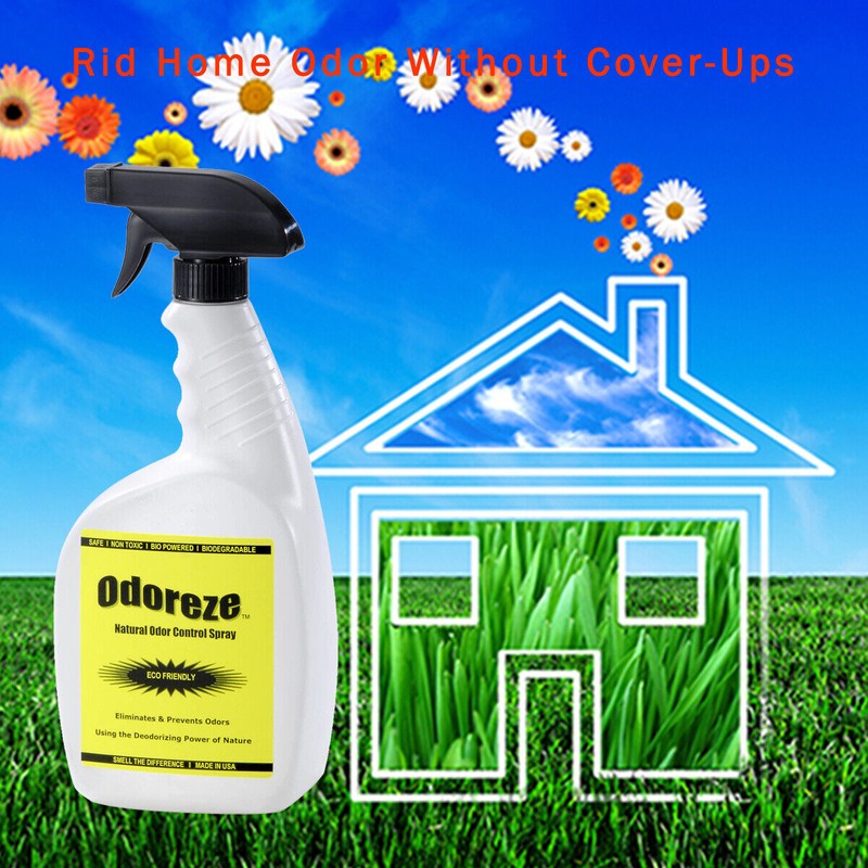 ODOREZE Natural House Odor Eliminator Spray: Makes 64 Gallons to