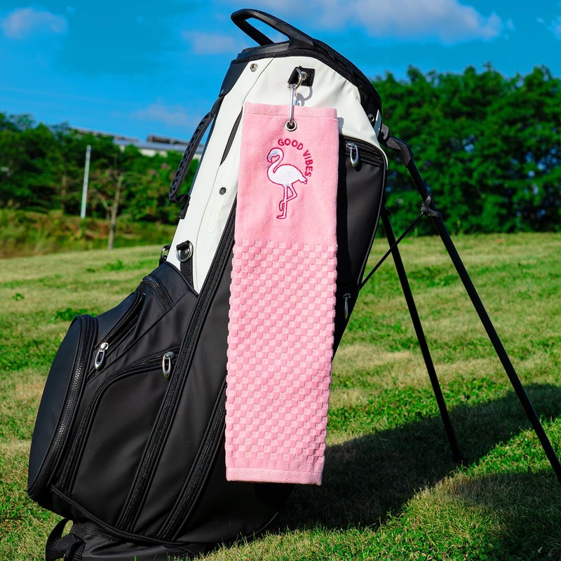 CRAFTSMAN GOLF Gift Box Flamingo Towel and Shark Golf Ball