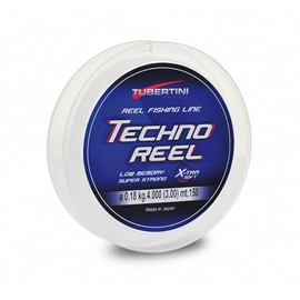 TUBERTINI Techno Reel Monofilament 150 m Diameter Diameter 0.12 mm to 0.25 mm Bolognese Fishing (Diameter 0.15 mm - 3 kg)