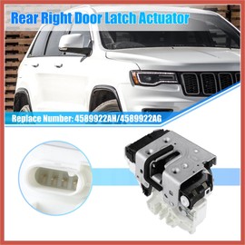 ACROPIX Rear Right Side Power Door Lock Actuator Assembly Motor for Dodge Durango 11-23 for Jeep Grand Cherokee 11-21 No.4589922AH/4589922AF Rear Passenger Side Door Lock Latch Actuator