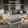 Nolan Interior Magic Sofa Cover - Classic Jacquard Back Couch