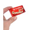 Worlds Smallest Scrabble Boggle – Miniature Playing Cards – Bundle