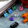 Moxweyeni 10 Pcs 3 Digit Combinations Padlock Safe Cipher Lock