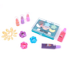 FASHION MAQUILLAGE 258006 Fashion MAQUILLAGE-258006 Makeup Set for Face and Nails, Imitation, 19 cm, Multicoloured, 5 Years