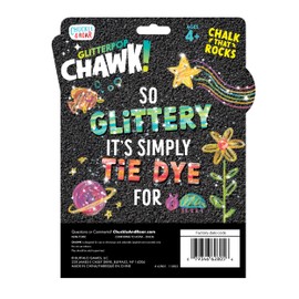 Chuckle & Roar - Glitterpop Chawk! - Outdoor Fun - Great on Any Hard Surface - Glitter Colors on Hard Surfaces - Ages 4 and Up