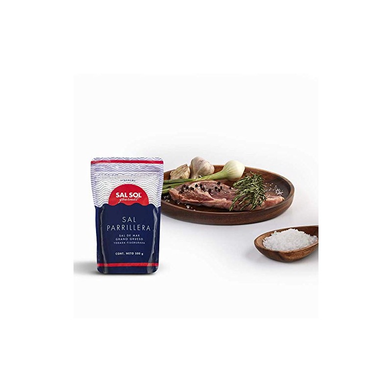 Sal Sol - Sal Parrillera, Natural Coarse Grained Mexican Yucatecan