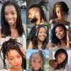 FALEMEI 0.6cm Thickness Loc Extensions Human Hair 10 Strands Dreadlock