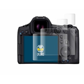 BROTECT Pack of 2 Full Cover Screen Protectors for Canon EOS R5 Mark II [3D Curved, Anti-Fingerprint, Crystal Clear]