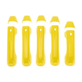TUCKBOLD Tailgate Handle Cover Trim for Jeep Wrangler JL JLU 2018-2021 Durable | Tailgate Handle Cover Yellow 1 Set