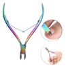 Cutícula Para Uñas Pinza Cortadora Cortador Mini Camaleón Nail Art