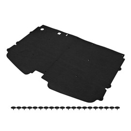 Tokinng Hood Insulation Pad, Truck Hood Insulation Pad with Clips Fits for Chevy GMC C1500 C2500 C3500 Suburban Full Size Trucks 1988-1998