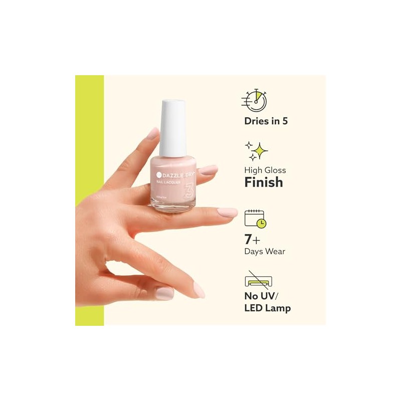Dazzle Dry Esmalte De Uñas (Paso 3) - Peacefully Me