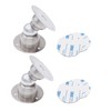 Short Door Stops 2-Packs Mini Magnetic Door Holder Wall Mount