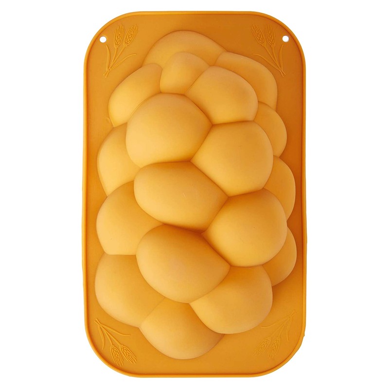The Kosher Cook Silicone Braided Challah Mold - Medium -