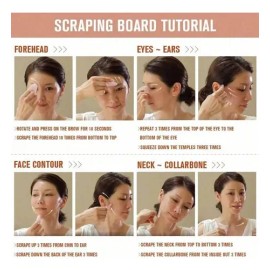 Rodillo Facial Y Gua Sha Herramientas Para El Cuidado Facial                                                                                          