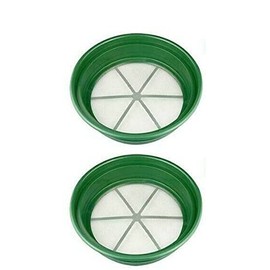 DAvignon 2pc Gold Panning Classifiers 1/2" & 1/4"