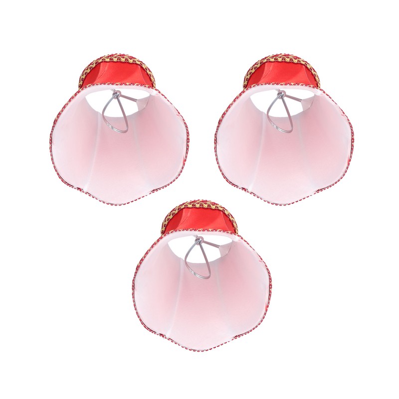 3Pcs E14 Fabric Lamp Shade Modern ClipOn Lampshade for Home