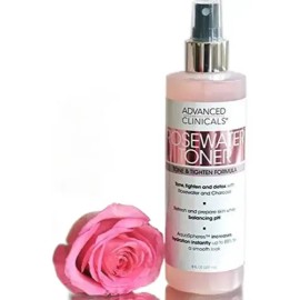 Advanced Clinicals Tónico Agua de Rosas Vegano e Hipoalergénico 237ml
