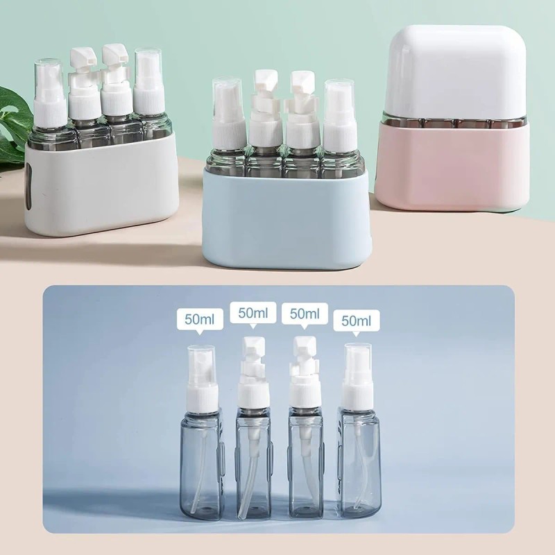 Botellas De Viaje De Set Articulos De Tocador Silicona 8pcs