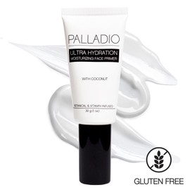 Palladio Ultra Hydration Primer, rellena líneas finas y poros, acabado no graso, absorción rápida