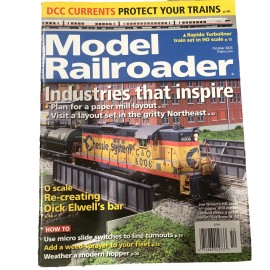 MODEL RAILROADER MAGAZINE October 2023 Industries that Inspire