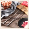 Zonon Meat Hook Flipper Stainless Steel BBQ Food Flippers Steak