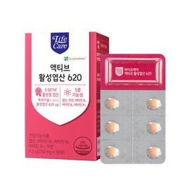 [Life Care] Active Folic Acid 620 (250mg x 30 tablets) x 1 box/Active Folic Acid for Pregnancy / [라이프케어] 액티브 활성엽산 620 (250mg x 30정) x 1박스/ 활성형 엽산 임신 임
