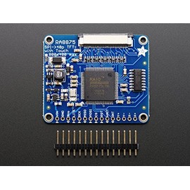 RA8875 Driver Board for 40 pin TFT Touch Screen 480x800 Max