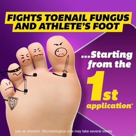 SILKA Líquido antifúngico Max Strength para la salud de las uñas de los pies con aplicador de cepillo, resultados en 1 semana, tratamiento de hongos e