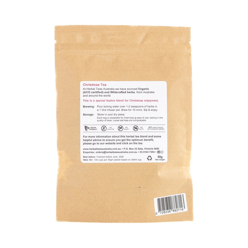 Herbal Teas Australia Christmas Tea 50g