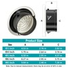HG POWER 6 Inch Soffit Vent，Round Air Vent Cover with