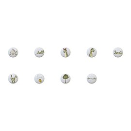 Dino Doodles Dinosaur Knobs (set of 9)