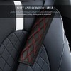 HQRNYP 2PCS Car Seat Belt Pads, Seatbelt Covers, Leather Car