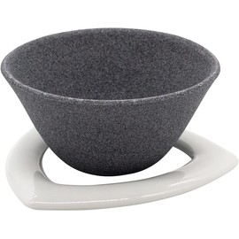 COFIL standard ceramic coffee filter dripper with dedicated base, white 13904002