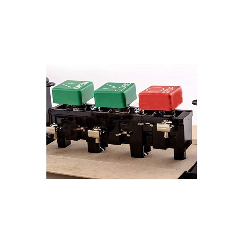 COLIBROX Garage Door Opener 3 Button Wall Mount PBS 3