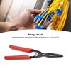 Optical Fiber Pliers Flange Long Nose Rubber Anti Slip Handle