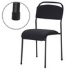 BCP 16pcs Black Color Round Table Chair Rubber Leg Tips